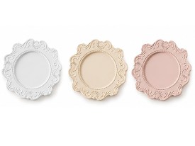 Molde silicona plato labrado europeo